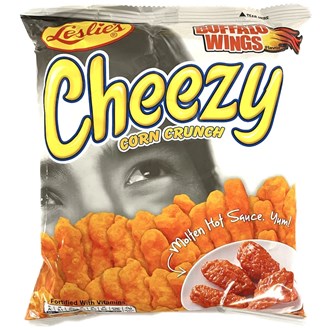 Leslie Cheezy Corn Crunch - Spicy Buffalo Wings 70g